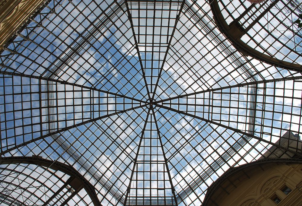 The central glass dome