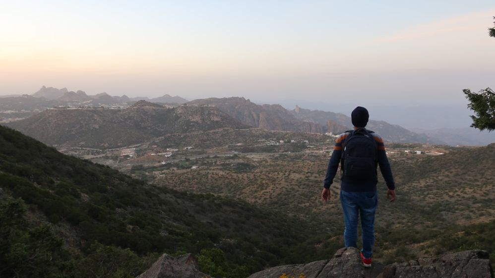 Top of the Jabal Dakkah  @ Taif , Saudi Arabia
