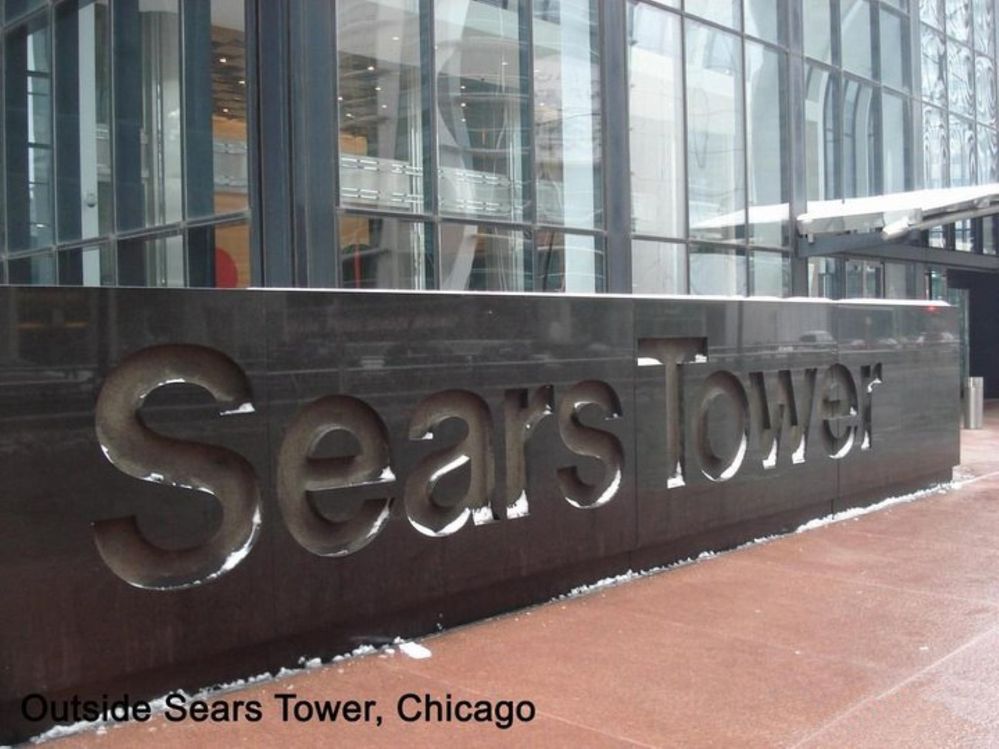 Sears Tower Is Now Called The Willis Tower