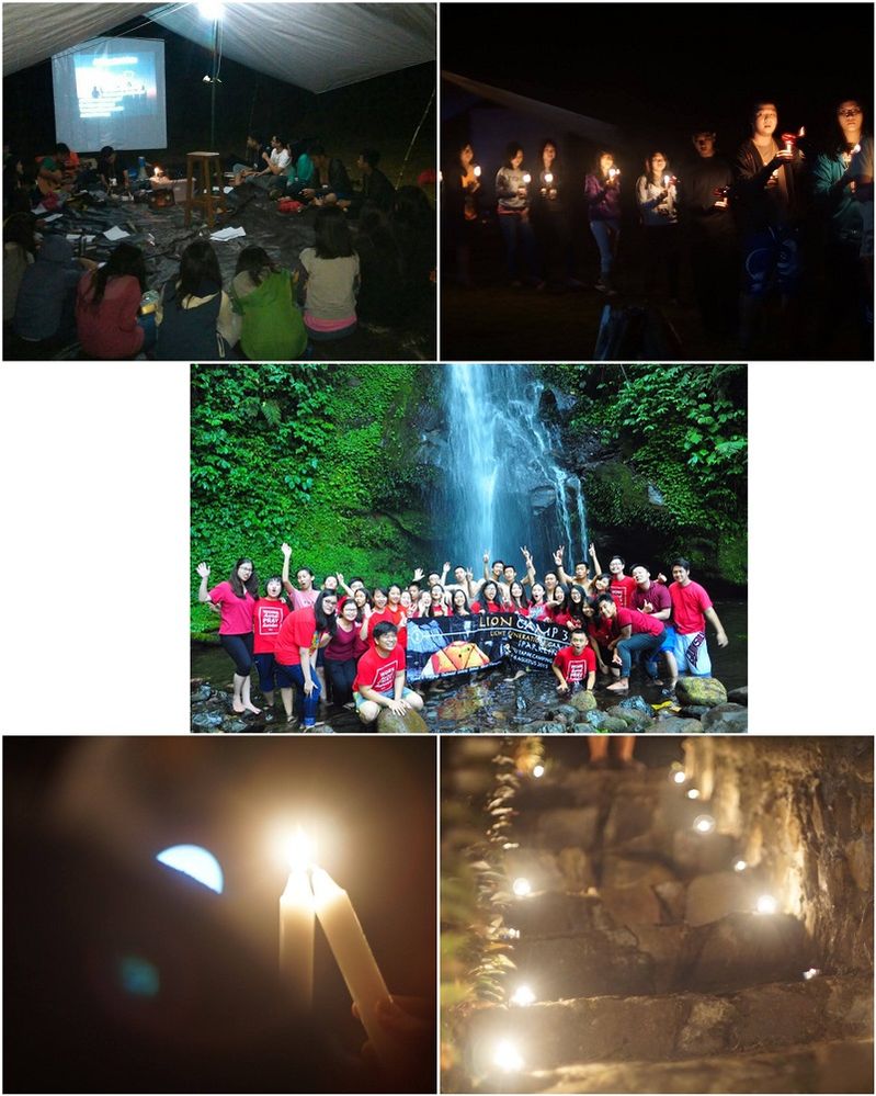 Caption : A collage of photos of several activities that me and my religion community did during the basic camping on 2015. (Local Guide @Velvel)