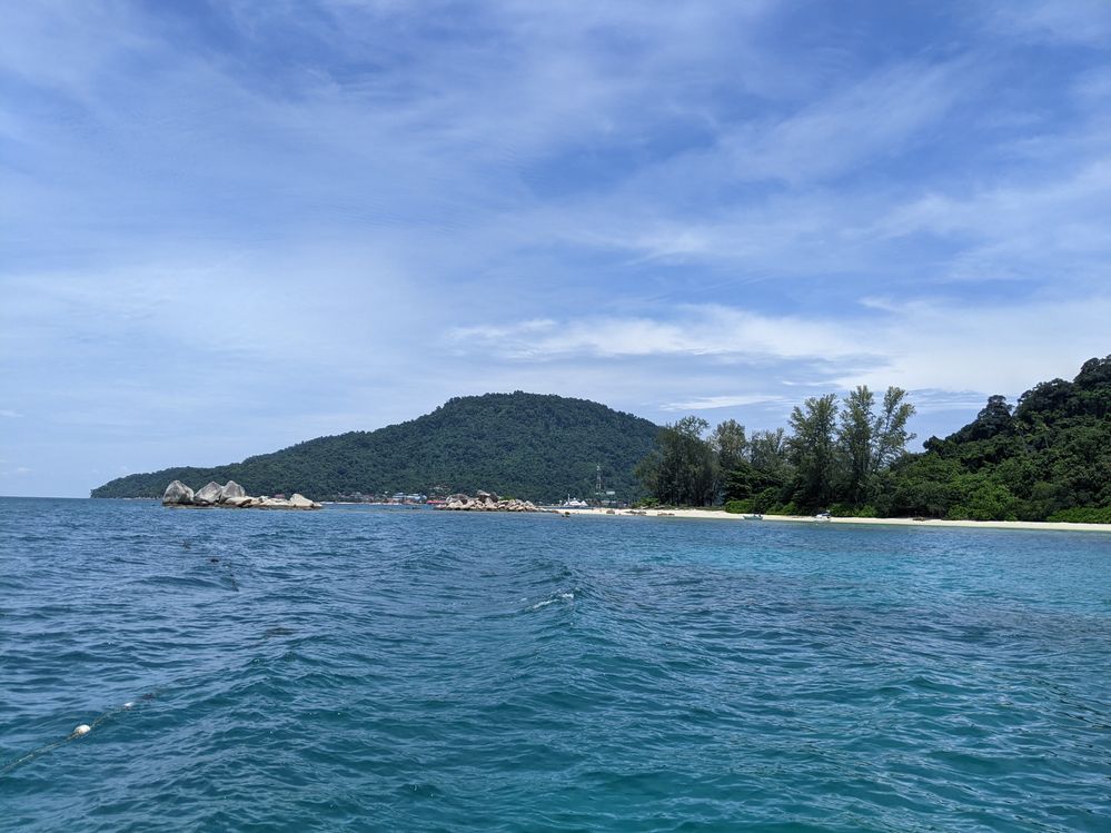 Perhentian Kecil in distance