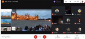 Virtual tour of Mysore palace during meet up