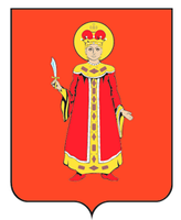 Coat of Arms of Uglich (This work is not an object of copyright according to article 1259 of Book IV of the Civil Code of the Russian Federation).