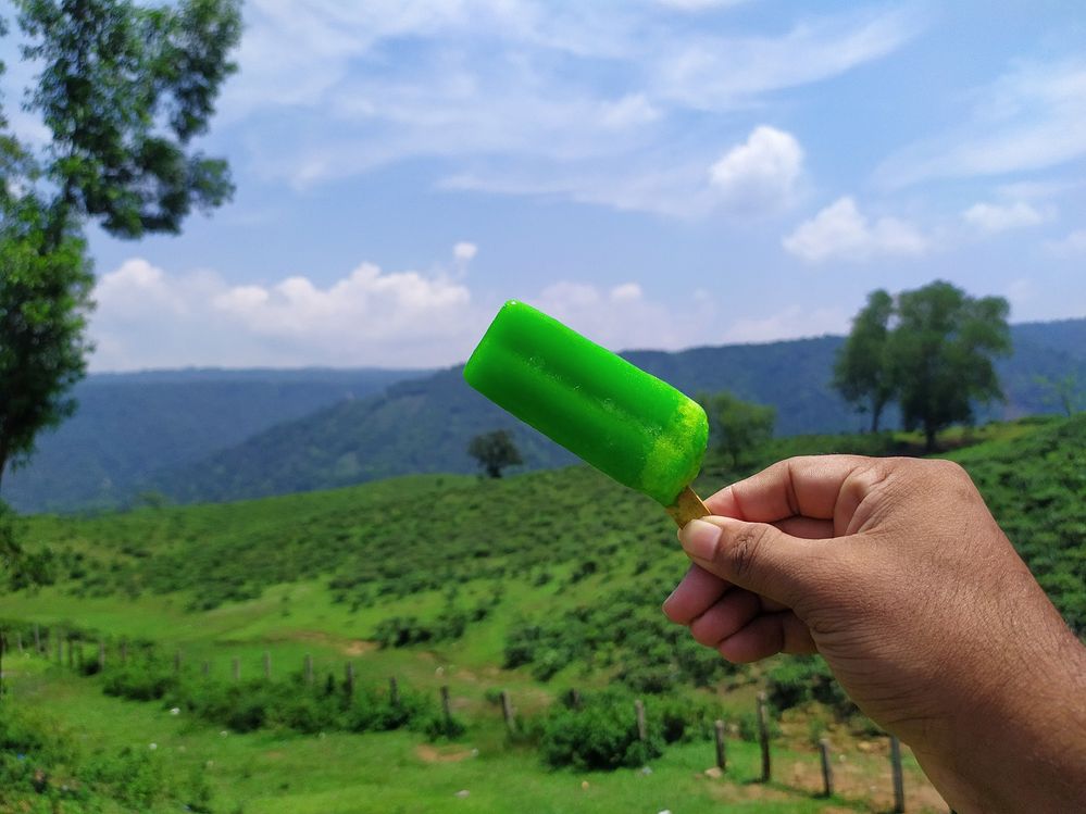 IceCream with the nature Captured by Nabeel