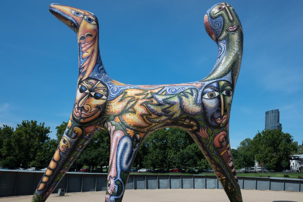 Local Guides Connect - A huge cat sculpture at Park of Nations in ...