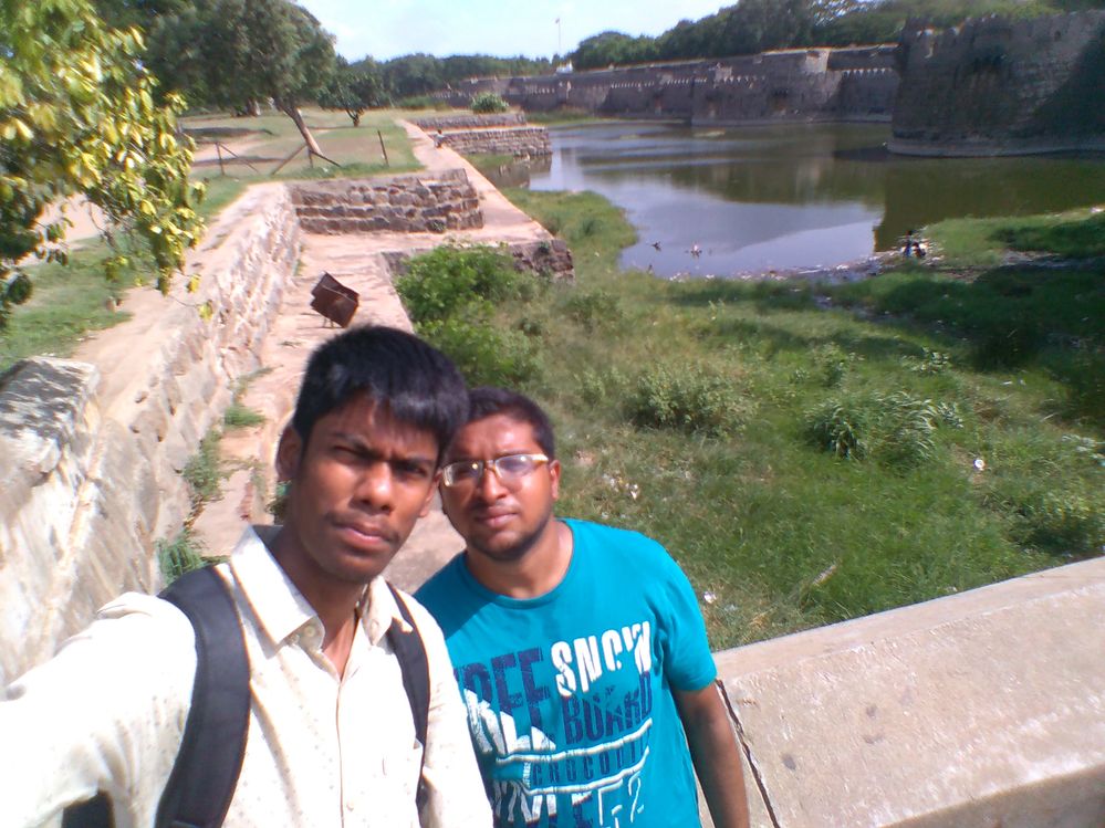 At Vellore Fort..