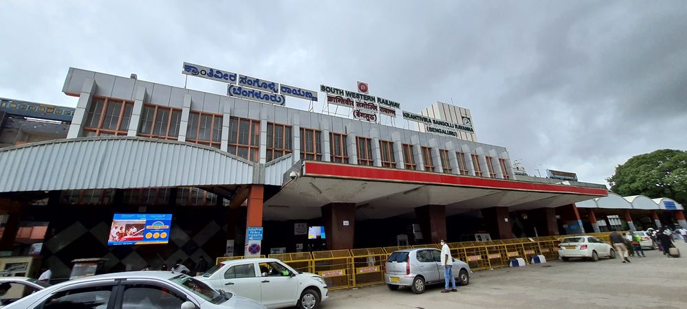 The Bangalore City  Railway Station