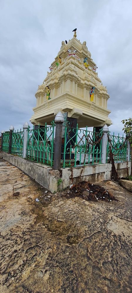 Temple like structure of the watchtower built by  Bengaluru's 'founder' Kempe Gowda.