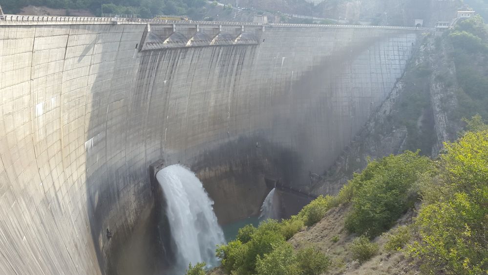 view of Sloyman Tange dam
