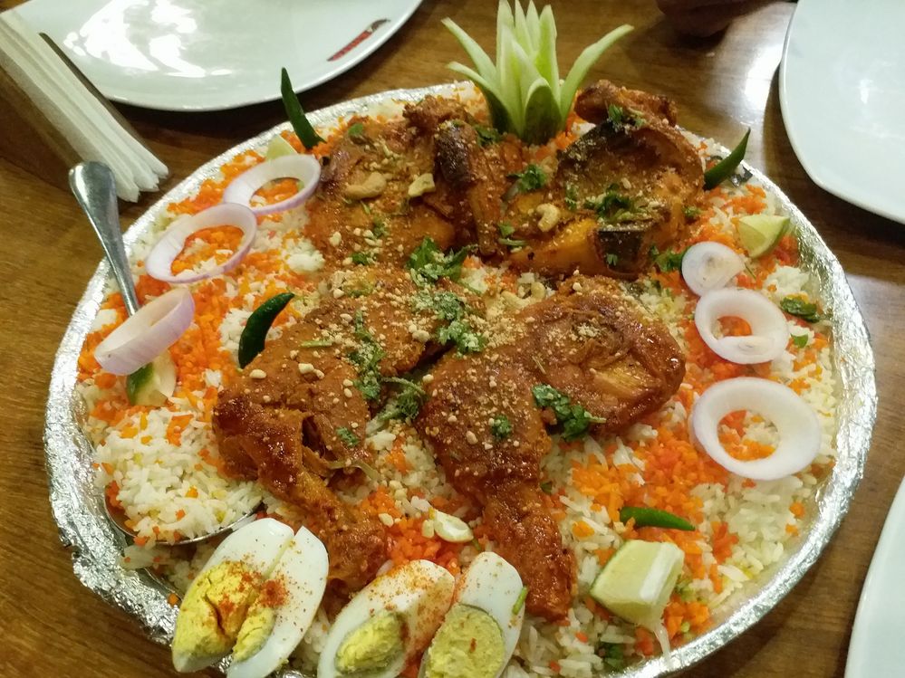 Afgani Biriani family dish