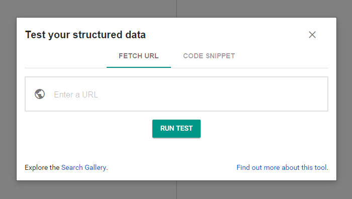 Structured Data Testing Tool.png