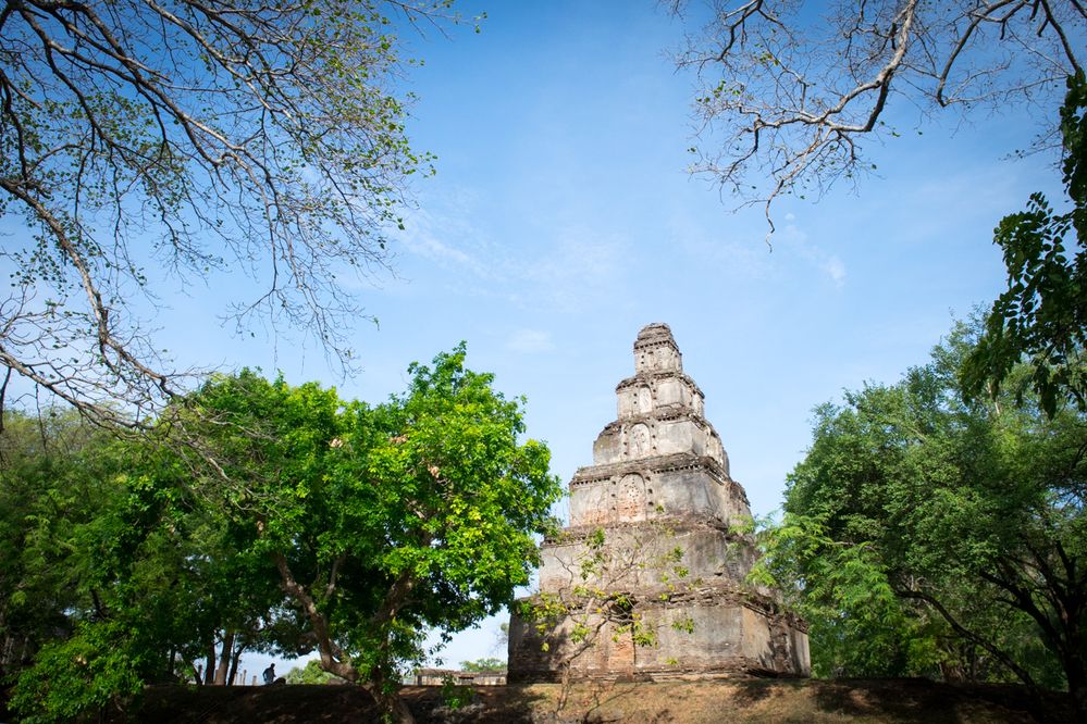 Ruins at Polonnaruwa World Heritage Site