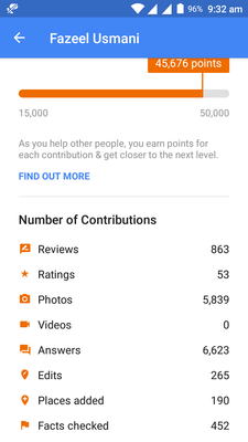 My Contributions (Android App Version)