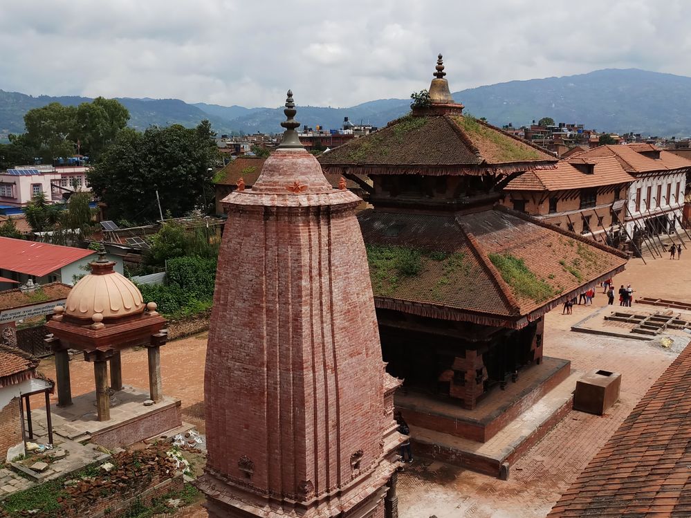 Pagoda and Shikhara architectural temples