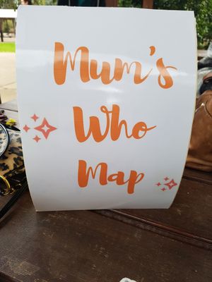 Welcome Mum's Who Map