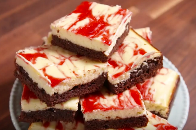 Raspberry Cheesecake Brownies