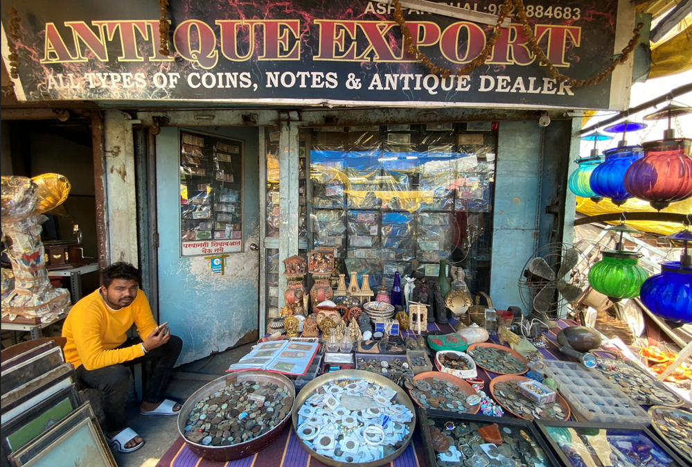 A designated antique shop