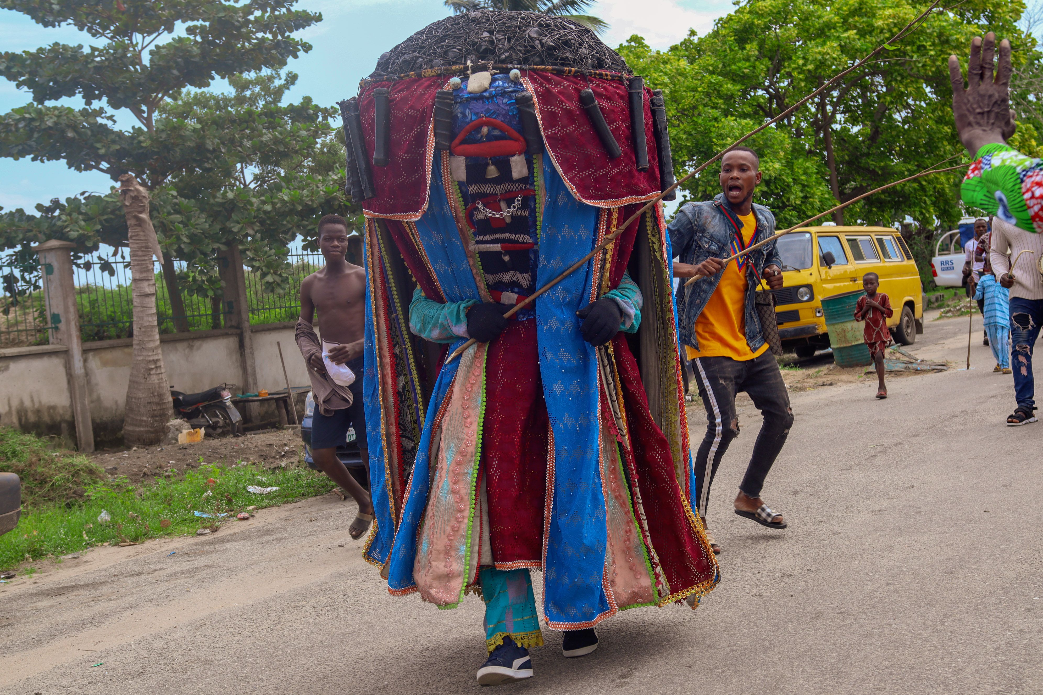 Egungun Masquerade Festival In Badagry Town