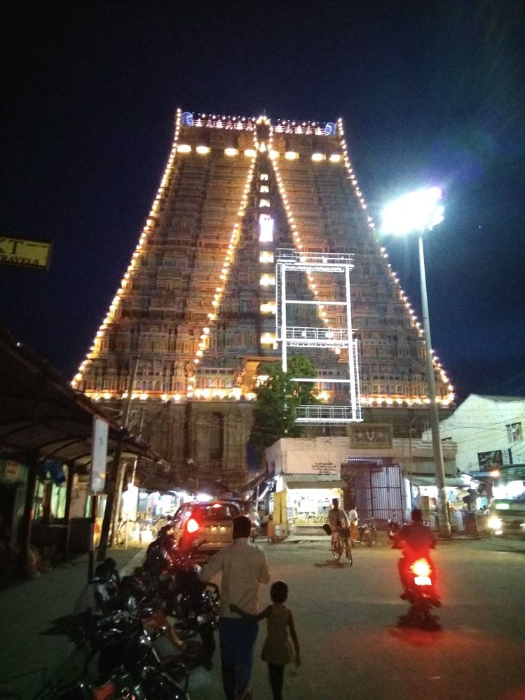Pride of Srirangam sri Raaja Gopuram