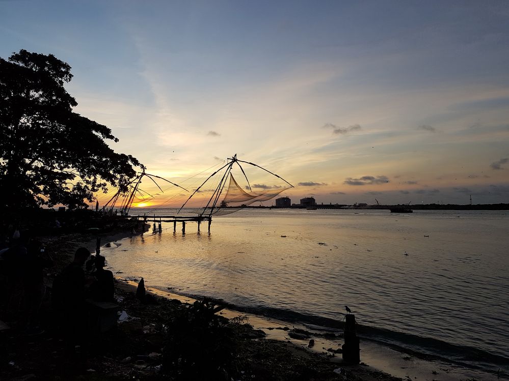Chinese Fishing Nets in Fort Kochi, Kerala, India