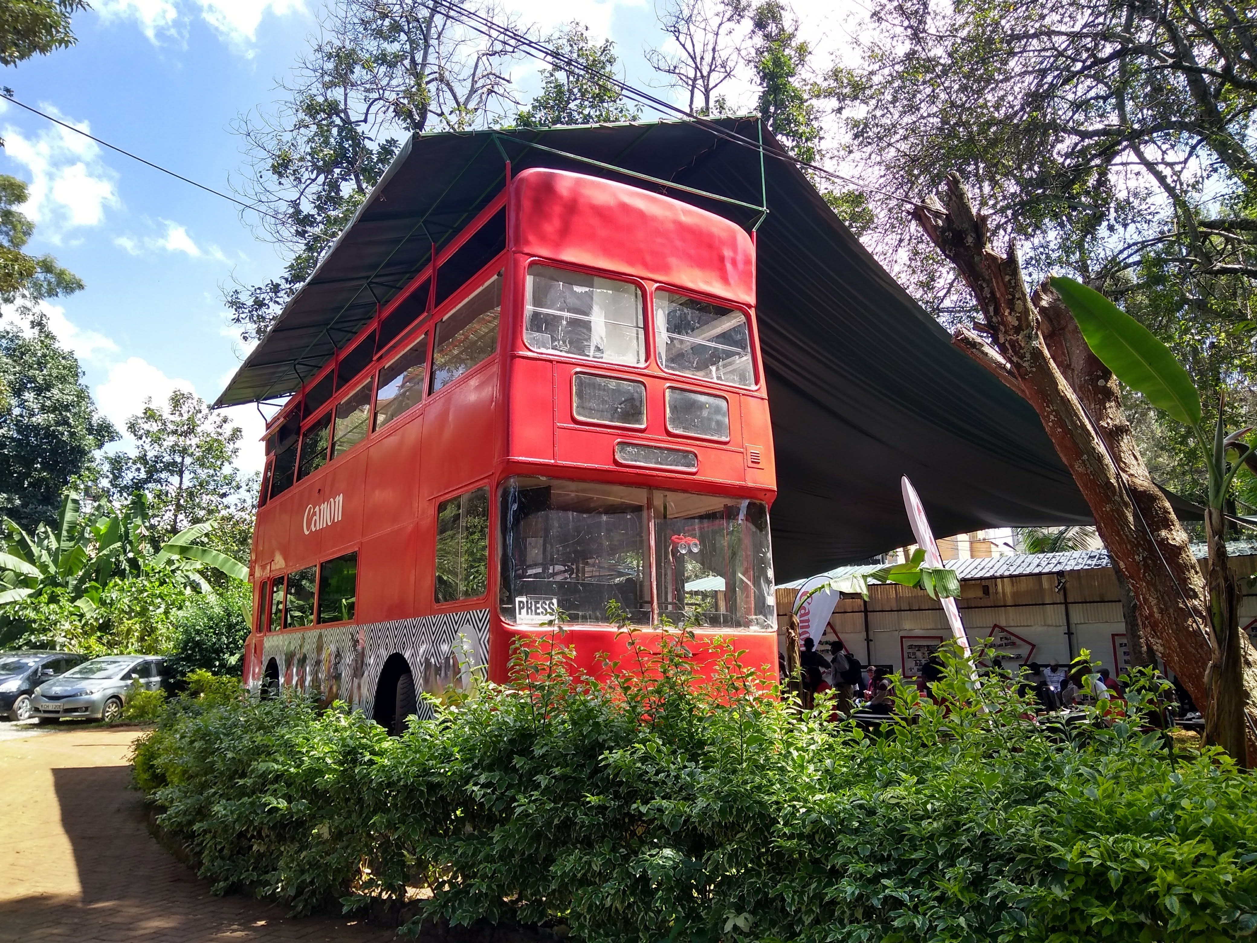 The Nairobi Bus, Kenya (Converted Bus that's a Canon Photography Workshop)