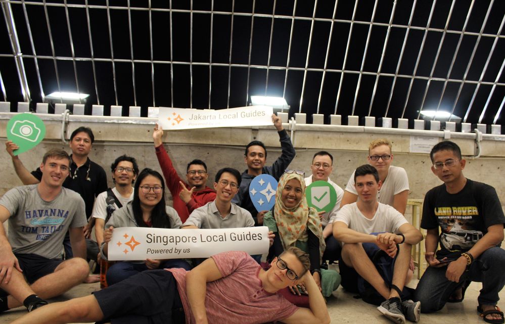 Meet Up Singapore Local Guides and Jakarta Local Guides