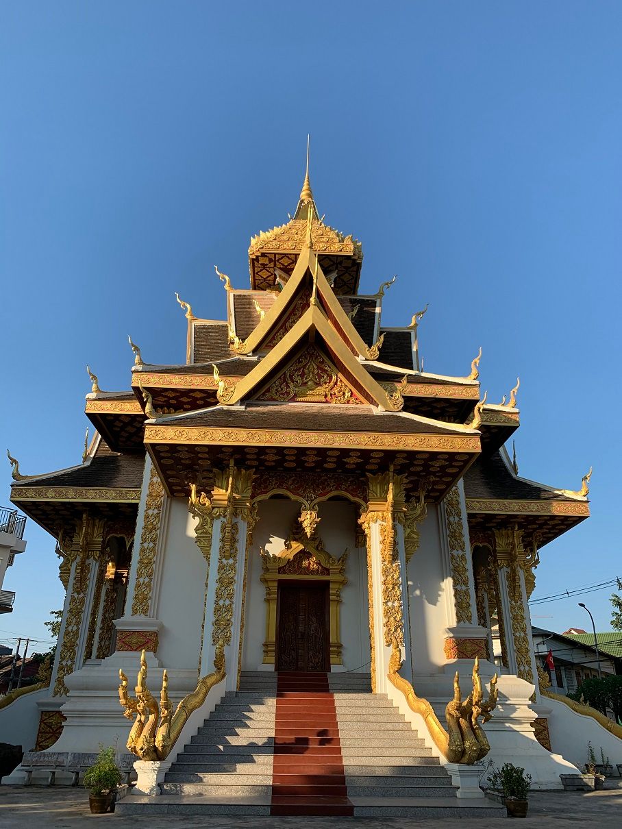 Vientiane holy pillar site