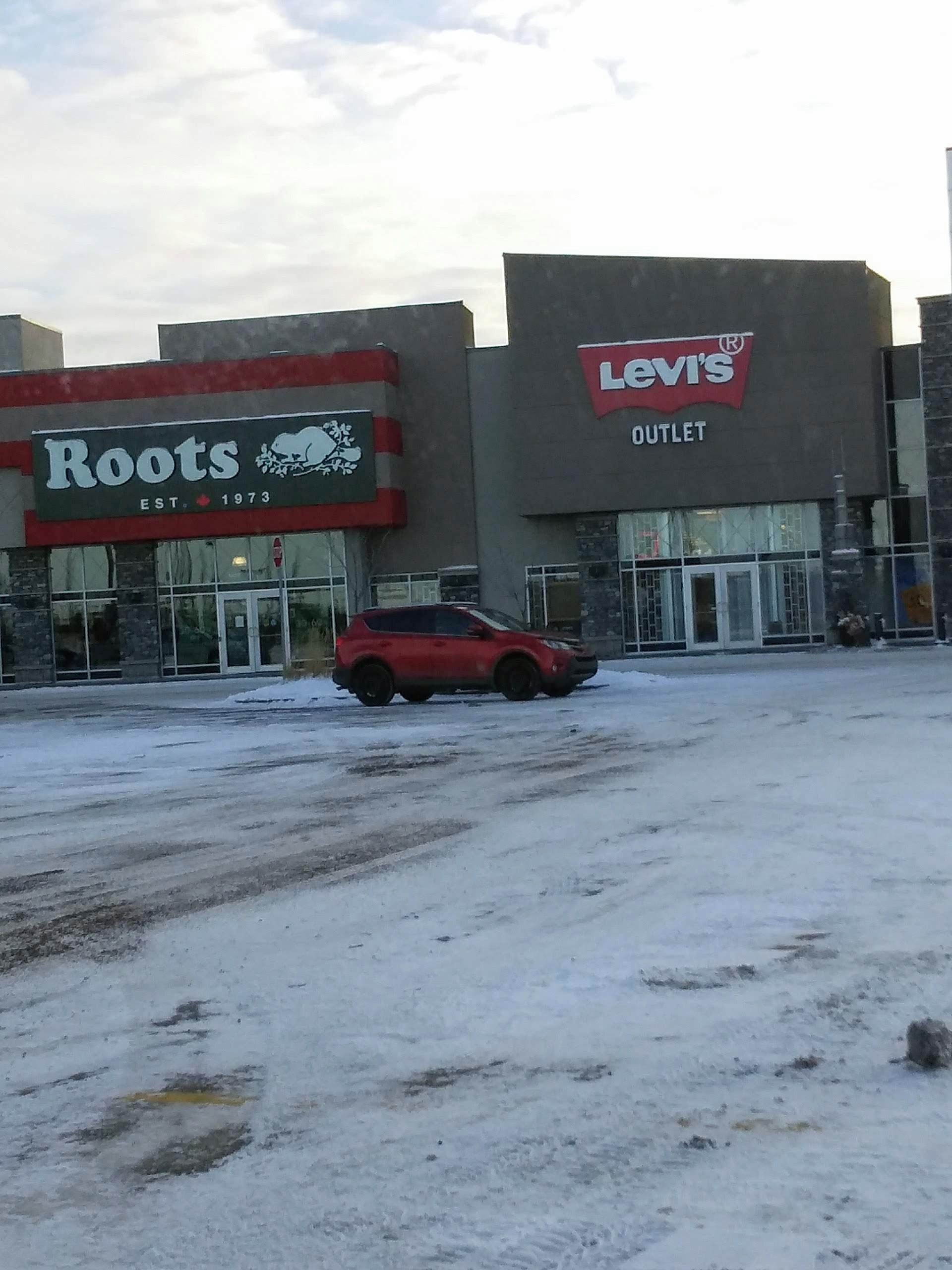 ROOTS AND LEVI'S OUTLETS
