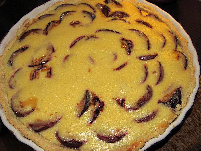 plum pie