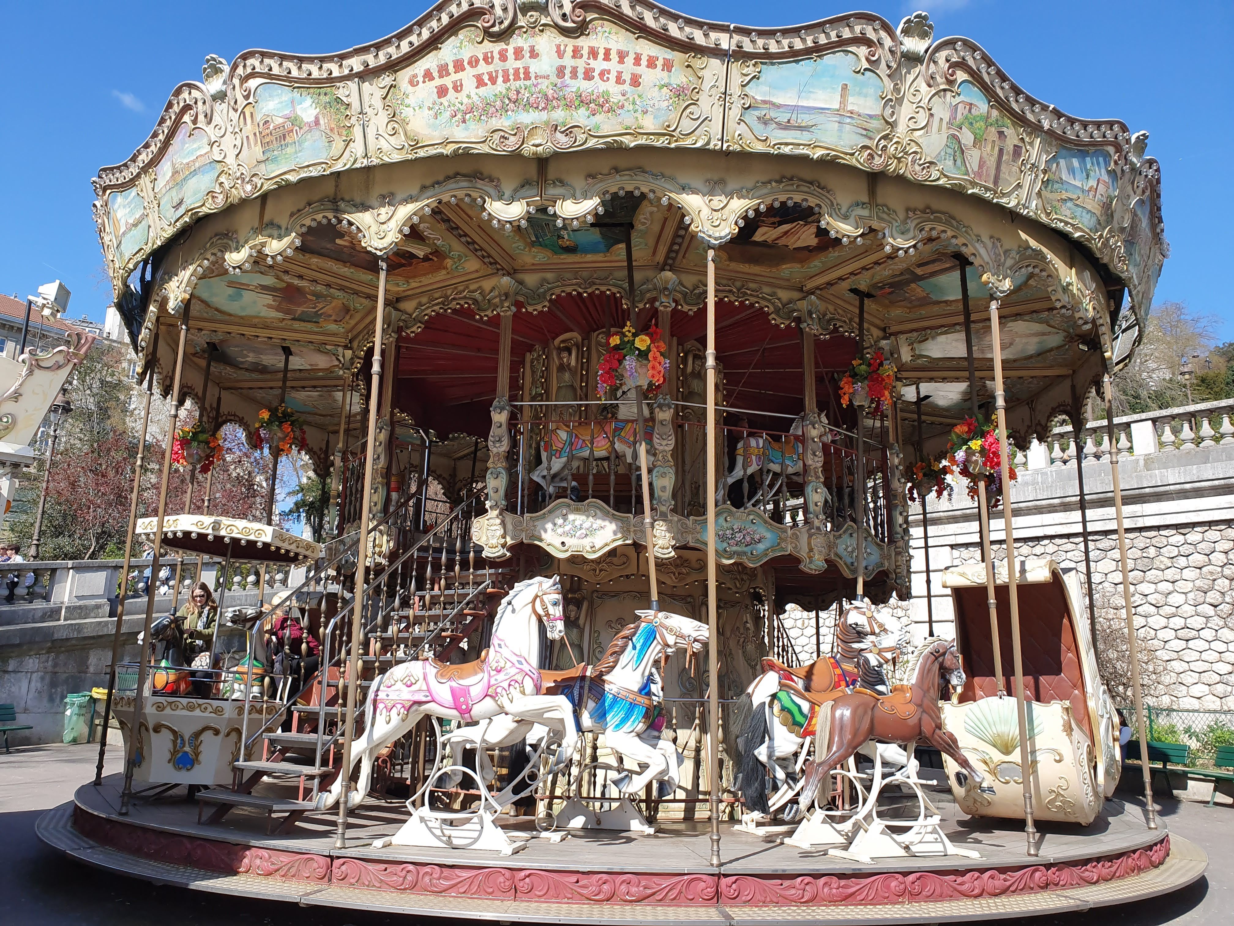 You can still have a ride on the Carousel.