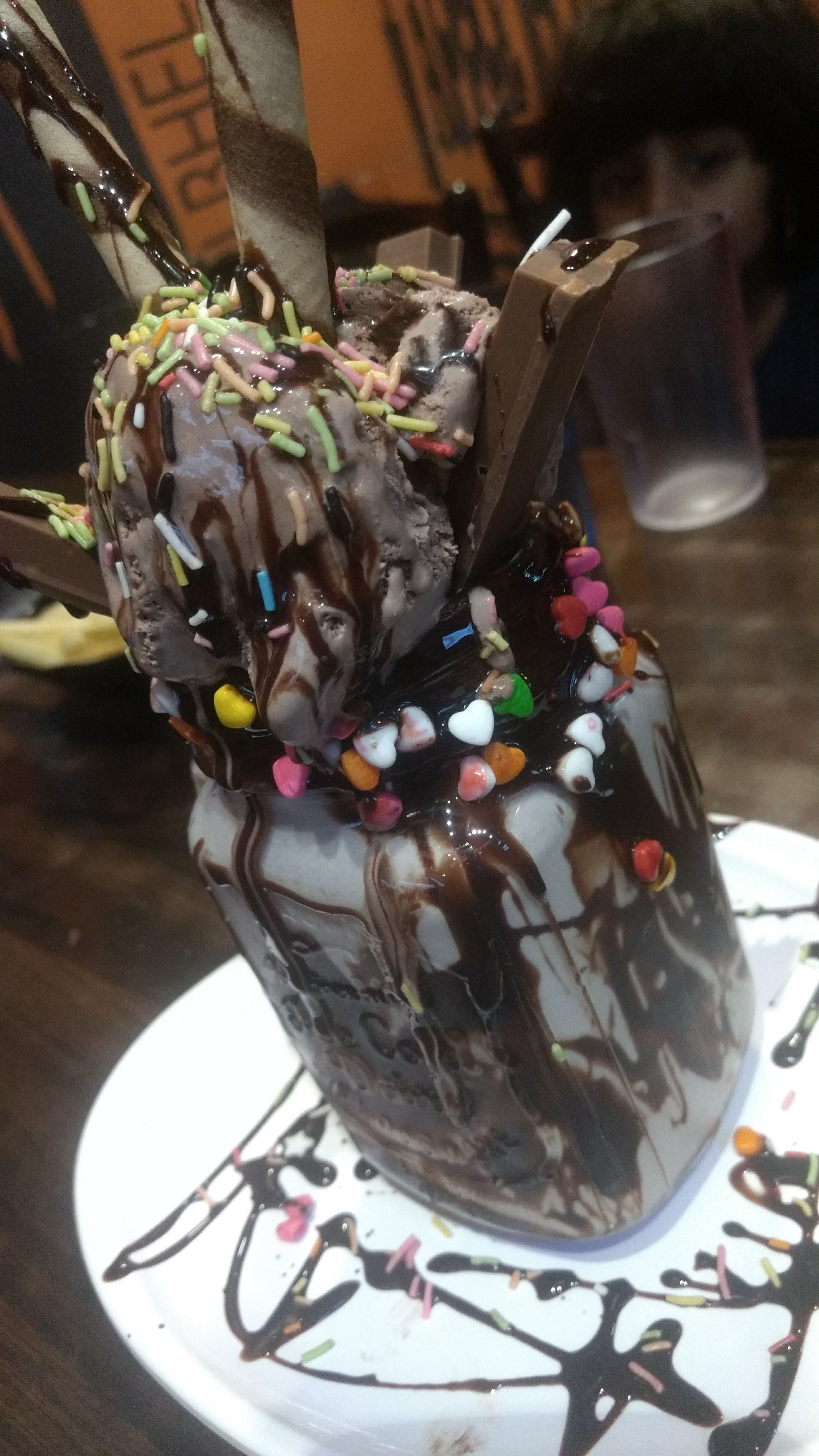 Chocolate Kit-Kat Milkshake Blast