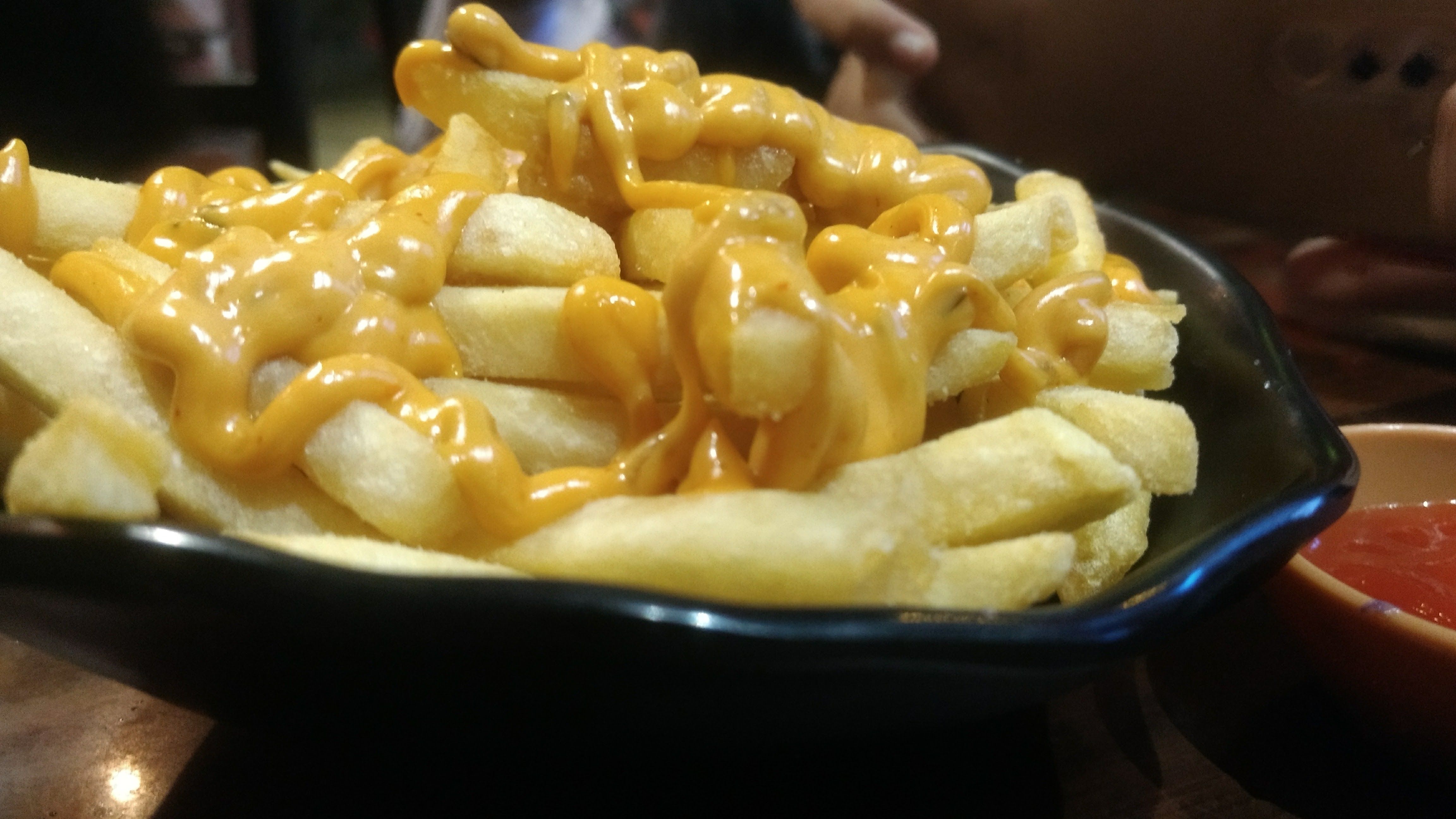 Jalapeno cheese french fries
