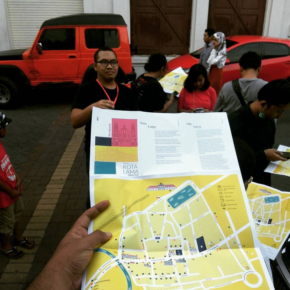 Mini Map Kota Lama Semarang