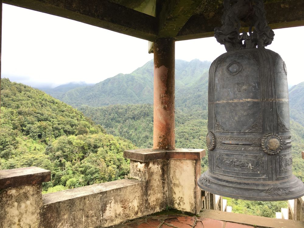 A bell, at the top of a hill at Sa-Pa, Vietnam.