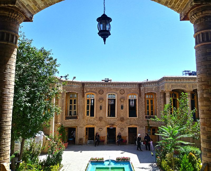 Darougheh Historical House in Mashhad with a beautiful view
