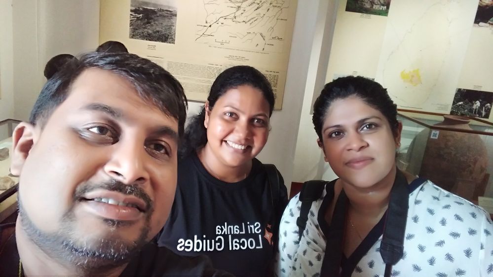 From Left: Anuradha, Seedra and Vijai