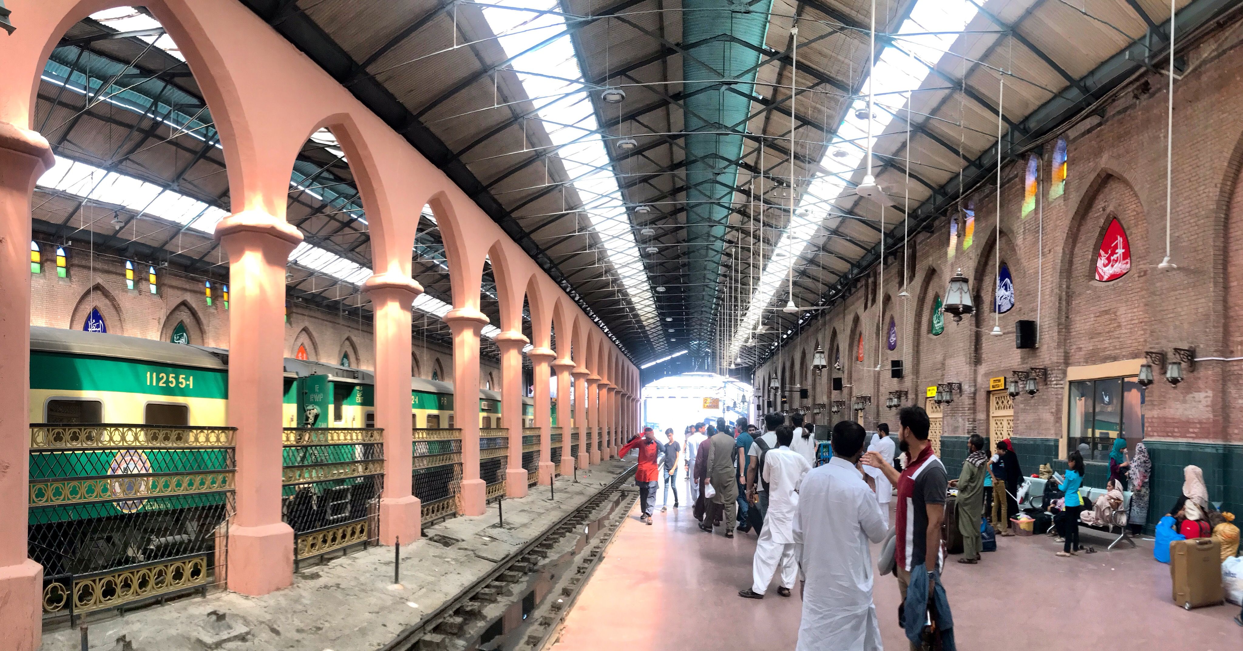 Railway Junction of Lahore, most historical Railway Station in Pakistan.