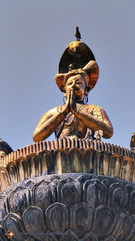 Statue column of King Yognarendra Malla