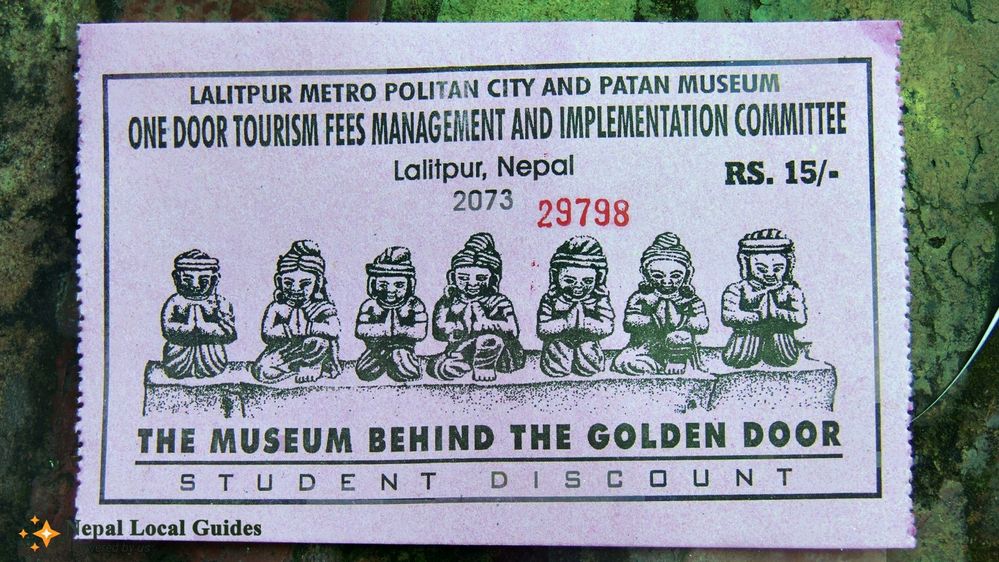 Museum Ticket for Nepalese Student