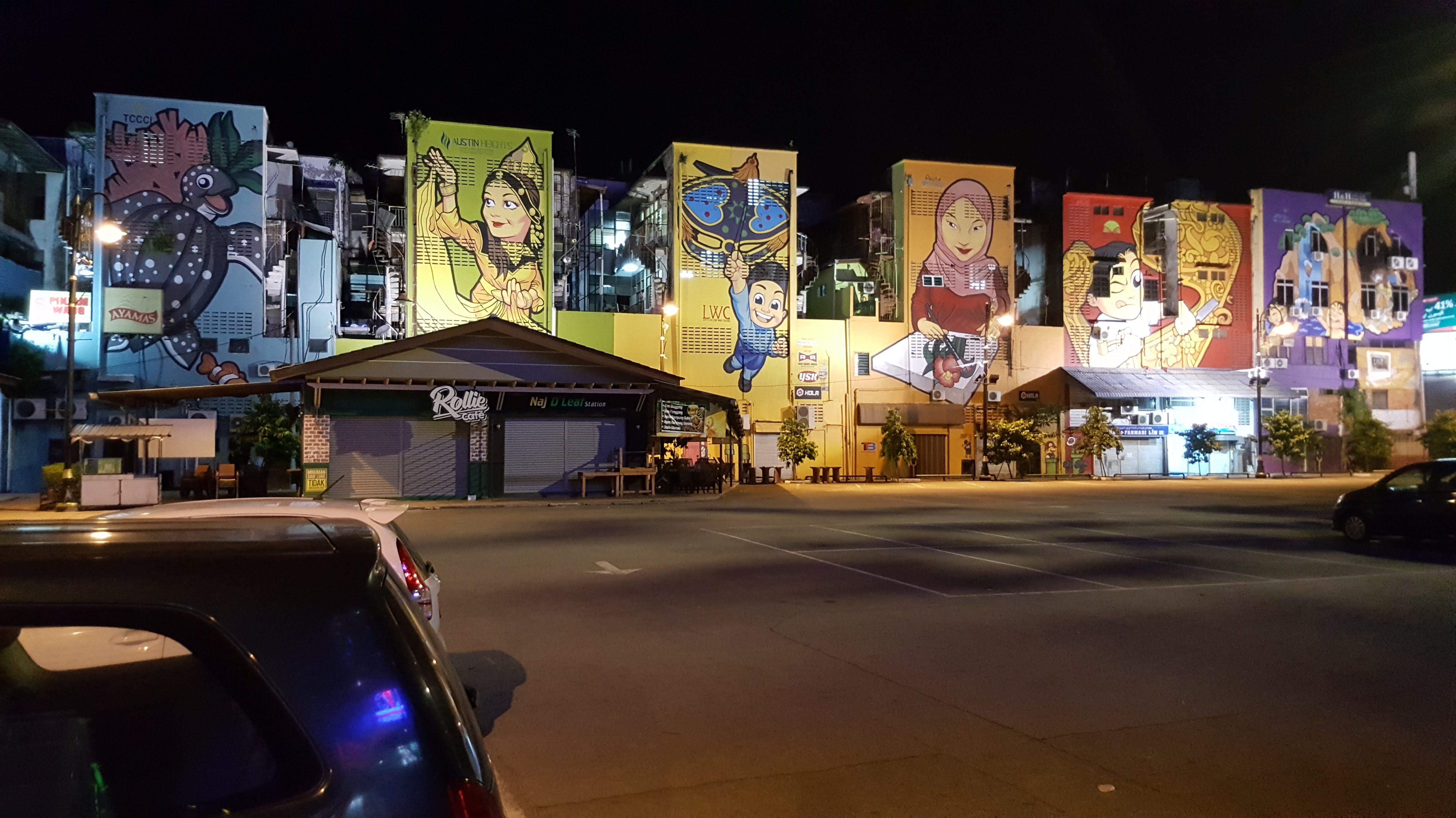 Street art, Kuala Terengganu, Malaysia.