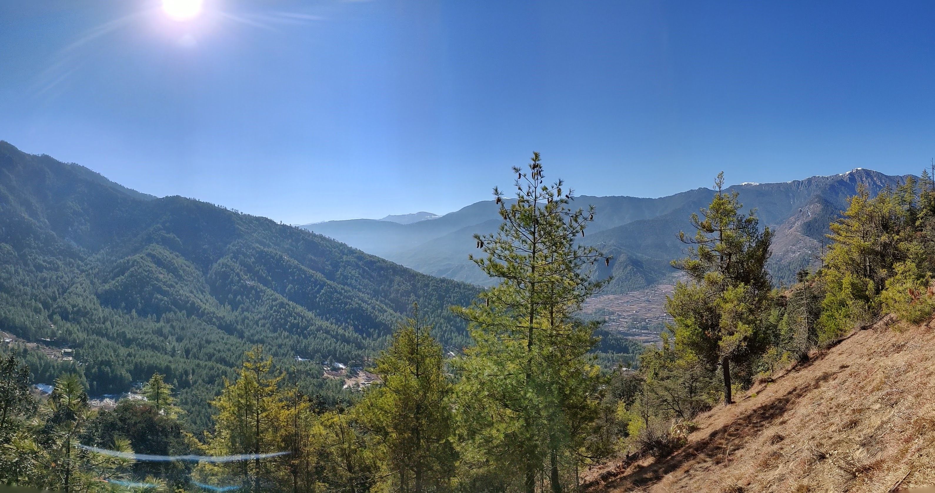 Panaromic View from the Taktsang Hill