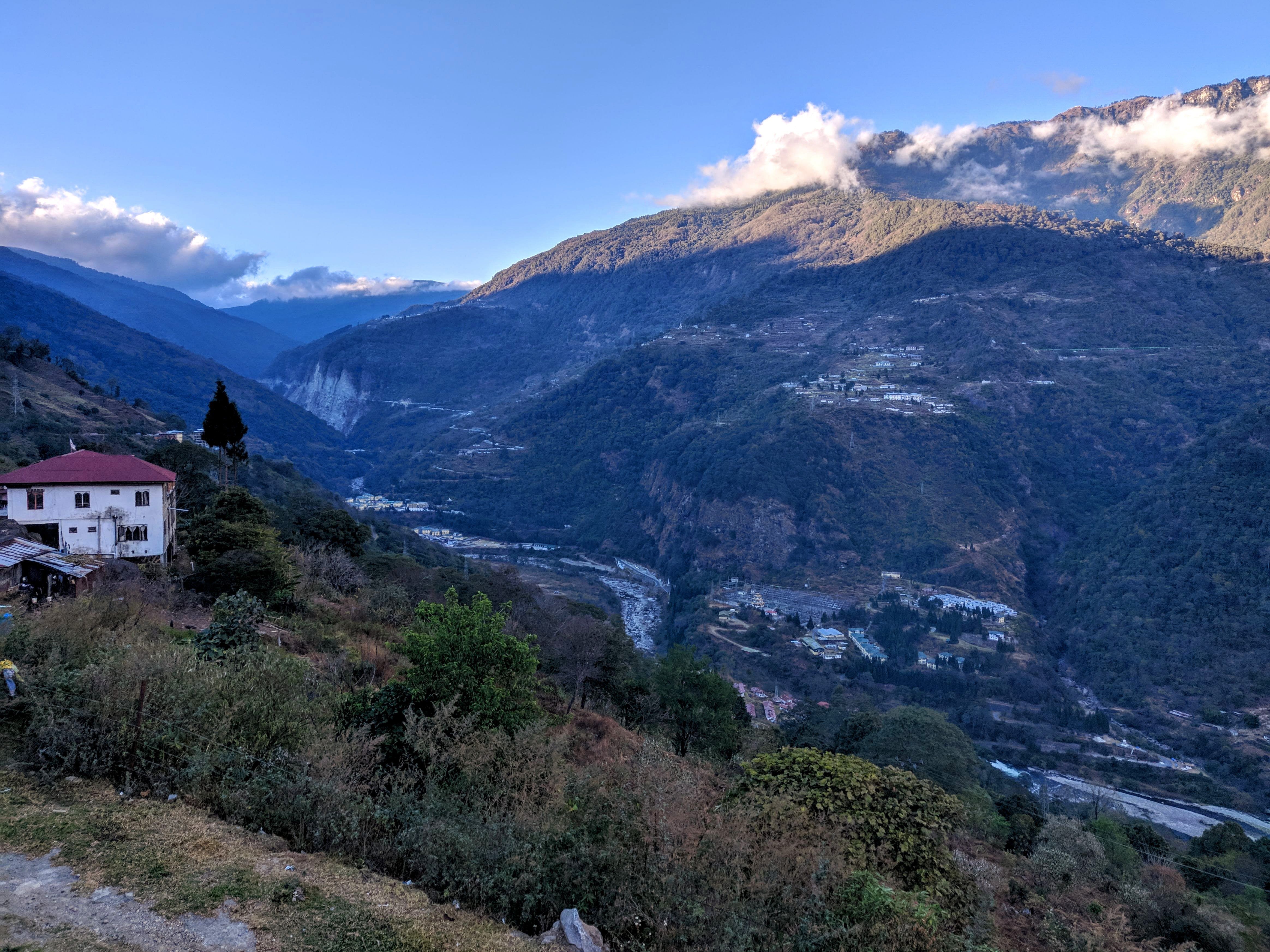 View of Chhuka onroute