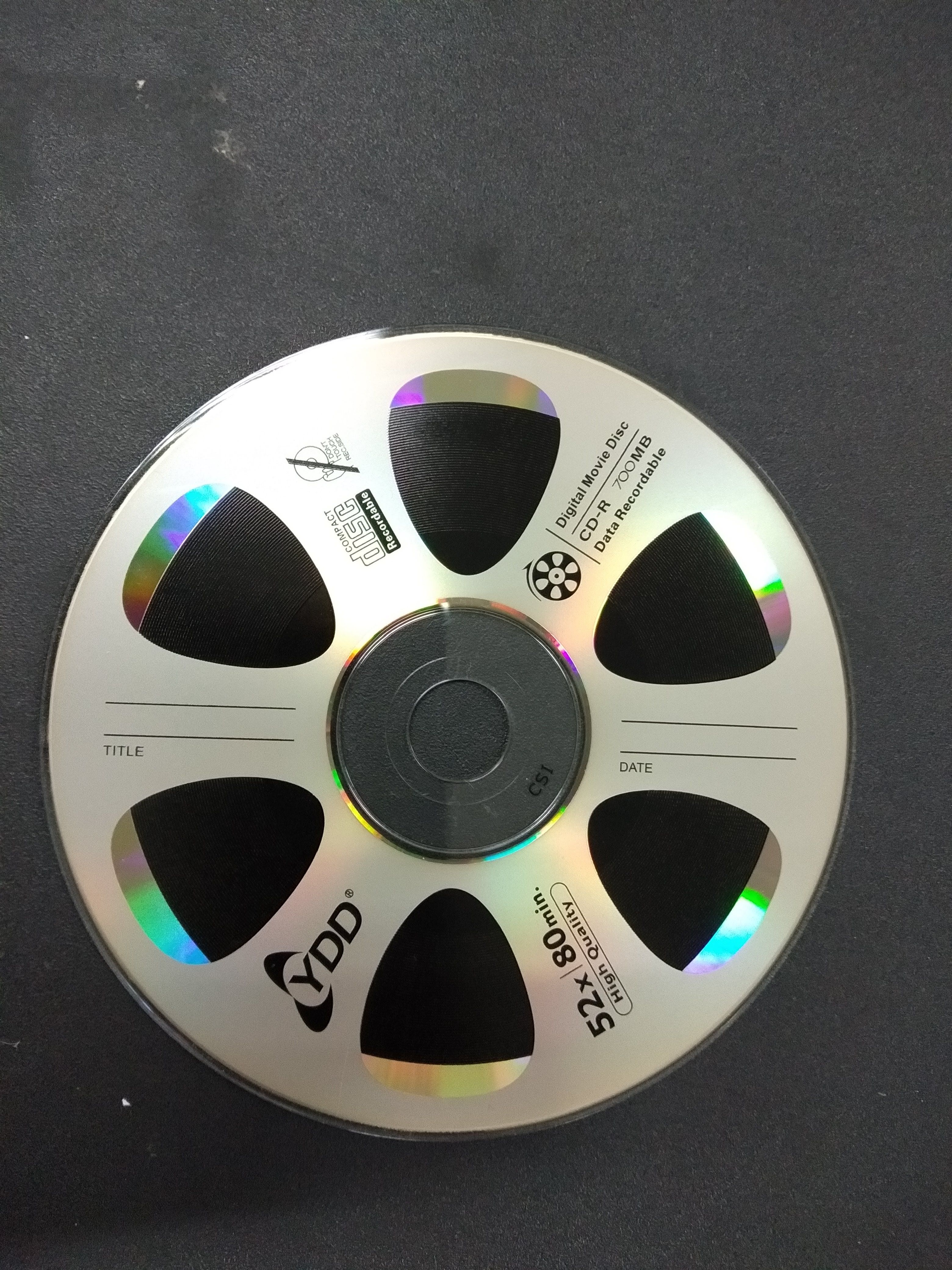 A standard CD