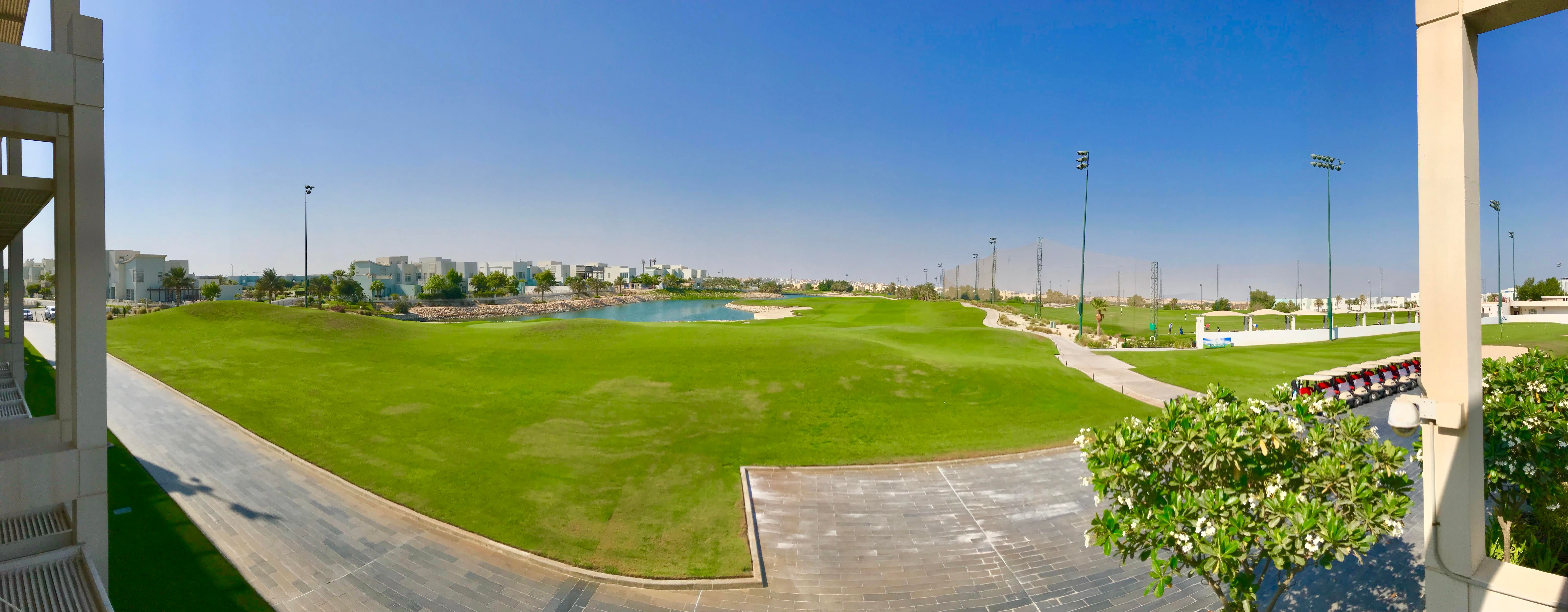 A golf course in Bahrain.