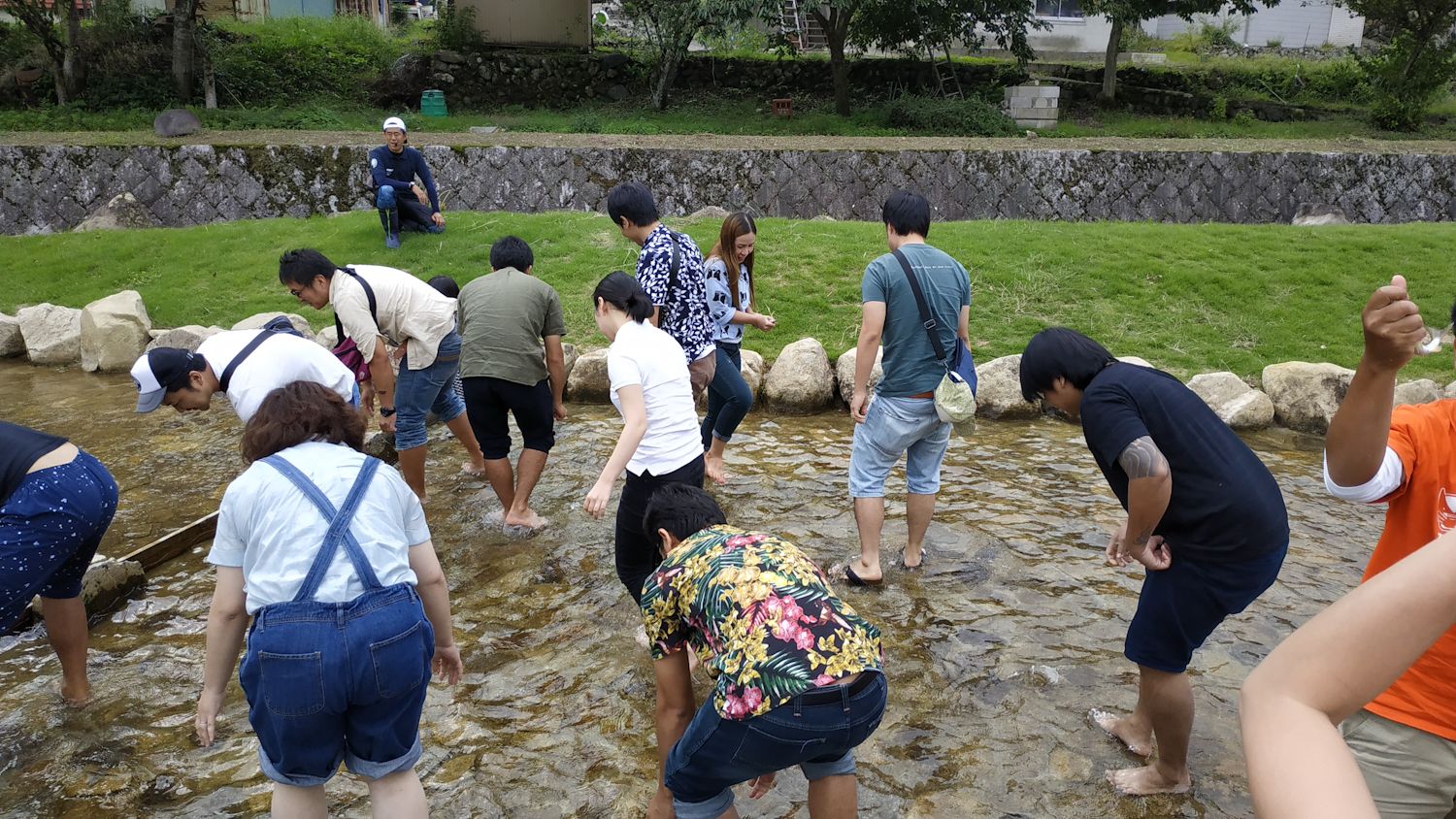 Nagara river(Ayu fish Fishing activities)