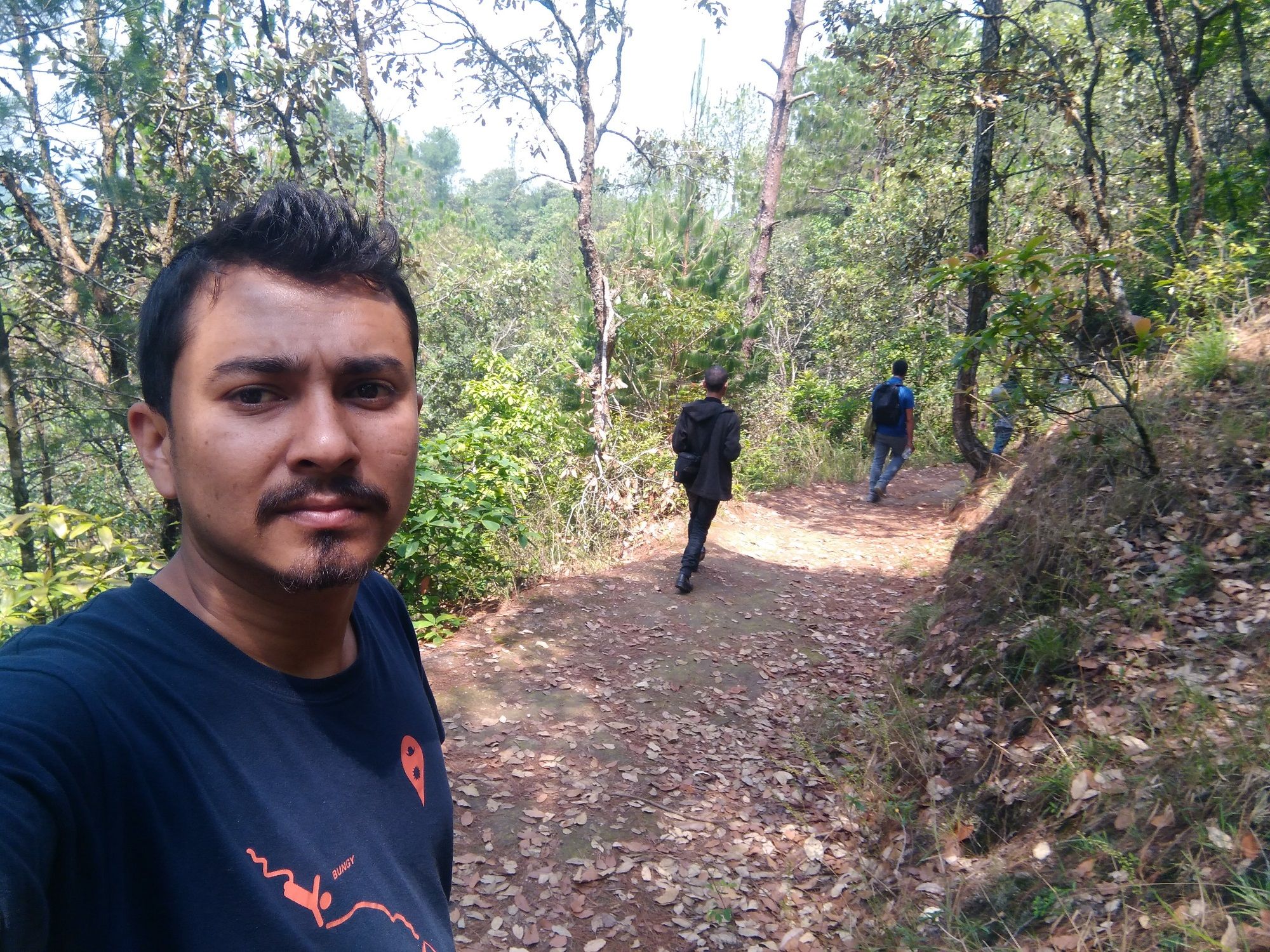 Me in Nagarkot Hiking Trail