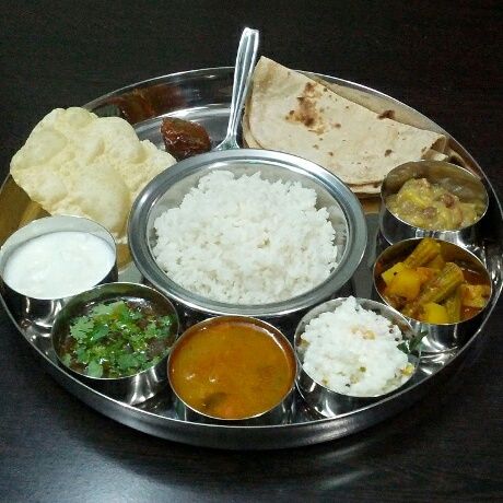 South Indian Thali meal