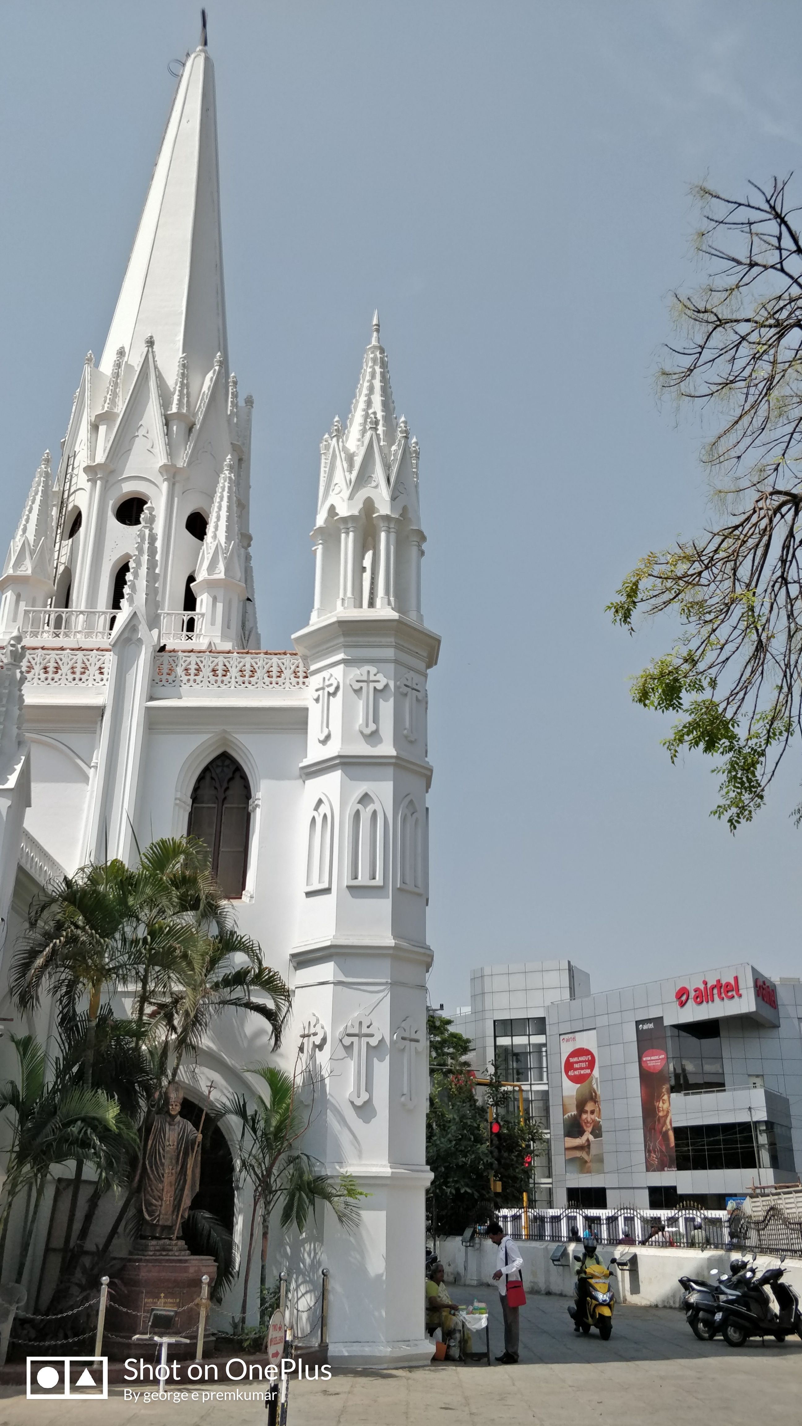Santhome Cathedral, Chennai India.