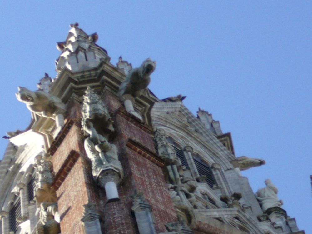 Las gárgolas de la Catedral de la Plata