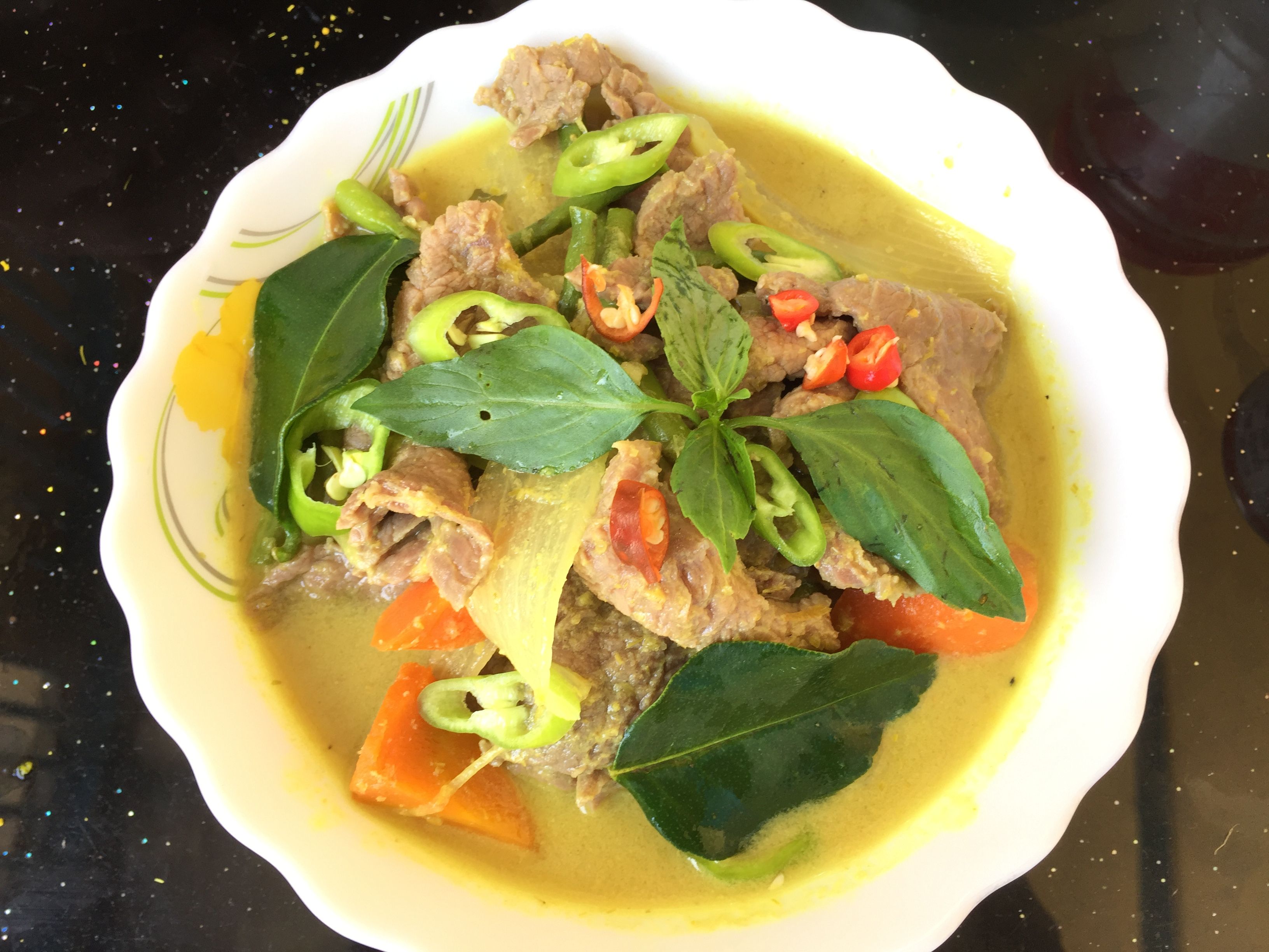 Green Curry  Beef